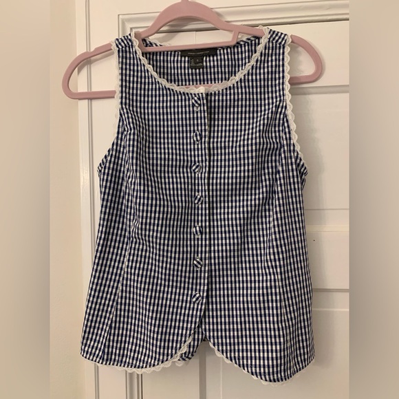 Gingham Vest Top - Picture 5 of 5